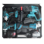 Σετ Κασετίνα με 4 Ηλεκτρικά Εργαλεία & 2 Μπαταρίες 68V Bisutime