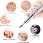 Ηλεκτρικός Τροχός Νυχιών Manicure & Pedicure BQ758 50W - Λευκό