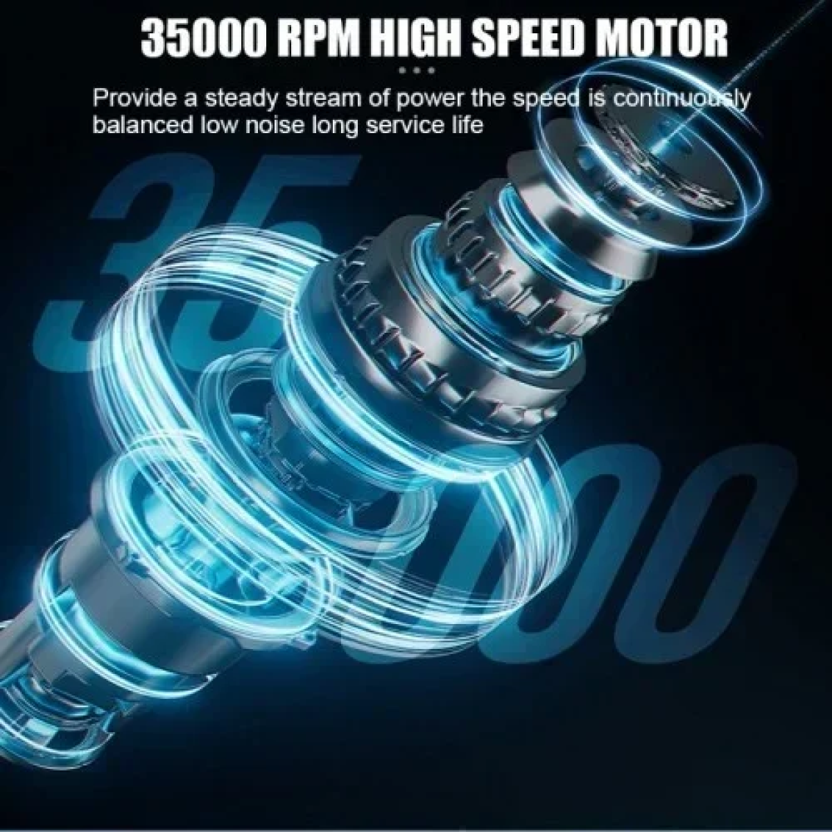 Ηλεκτρικός Τροχός Νυχιών Manicure & Pedicure BQ758 50W - Λευκό