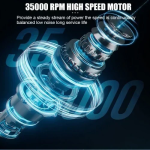 Ηλεκτρικός Τροχός Νυχιών Manicure & Pedicure BQ758 50W - Λευκό