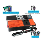 Φορητός Μετατροπέας Ισχύος Αυτοκινήτου USB 2000W 12V-24V Bisutime BS-5209