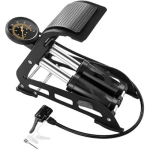 Τρόμπα Ποδιού Διπλού Εμβόλου Με Μανόμετρο 160 PSI