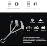 Τρόμπα Ποδιού Διπλού Εμβόλου Με Μανόμετρο 160 PSI