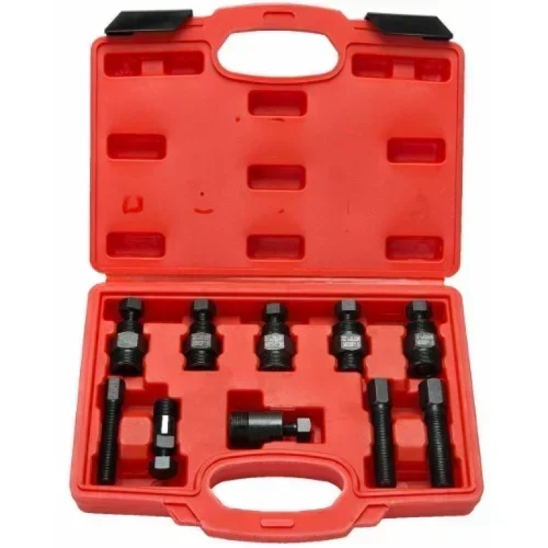 Σετ εξολκέα σφονδύλου μοτοσικλετών 10 τμχ σε θήκη μεταφοράς