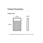 Powerbank 22.5w 10000mah με μαγνητική ασύρματη φόρτιση Magsafe 15W Awei P33K