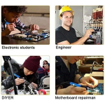 Κολλητήρι Ρεύματος 60W 220V Ρυθμιζόμενο με οθόνη LCD Σετ 18 τμχ με Θήκη