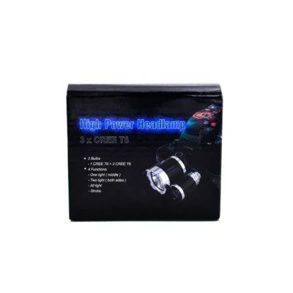 Επαναφορτιζόμενος Φακός Κεφαλής 90º 3 Cree T6 LED 750lumens