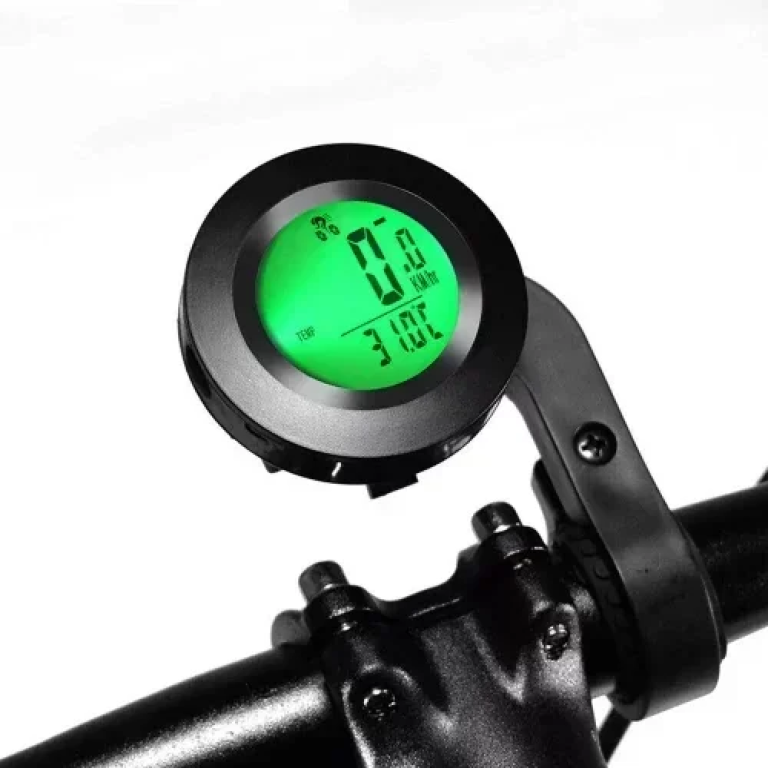 Ταχύμετρο Ποδηλάτου MTB Αδιάβροχο LED με Πράσινο/Κόκκινο/Μπλε Φωτισμό 996