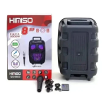 Φορητό Ηχείο Subwoofer Bluetooth 8'' με Τηλεχειριστήριο και Ενσύρματο Μικρόφωνο Kimiso QS-1803