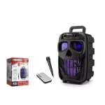 Φορητό Ηχείο Subwoofer Bluetooth 8'' με Τηλεχειριστήριο και Ενσύρματο Μικρόφωνο Kimiso QS-1803