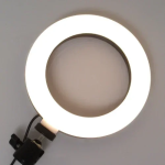 Επαγγελματικό Ring Light LED 15cm dimmable με 3 διαφορετικούς φωτισμούς CXB-160
