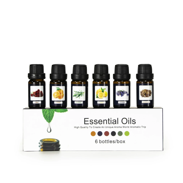 Σετ Αιθέρια Έλαια 6 Τεμαχίων Essential Oils