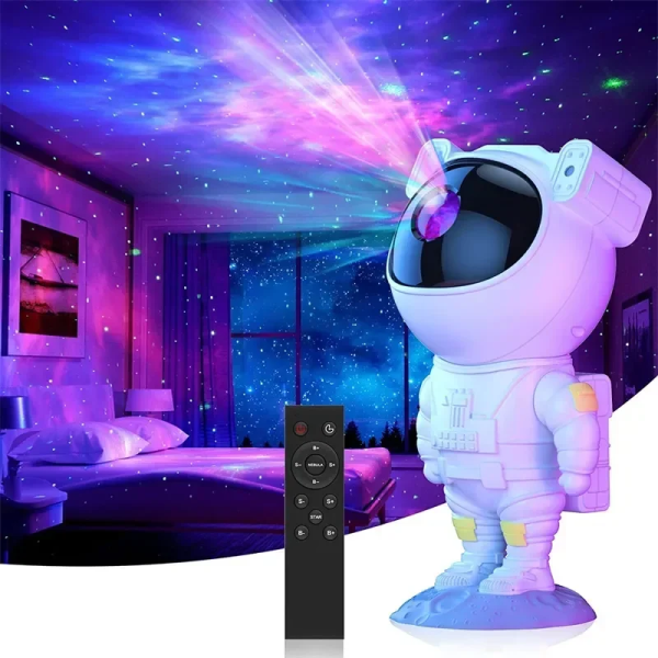Γαλαξιακός Προβολέας Αστροναύτης LED RGB FOYU FO-12-19