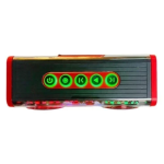 Επαναφορτιζόμενο Φορητό Ηχείο Bluetooth TWS με φώτα LED RGB Andowl Q-YX1010 Μαύρο