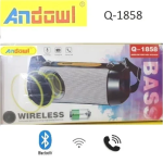 Ασύρματο Φορητό Ηχείο Bluetooth Andowl Q-1858 Μπλε