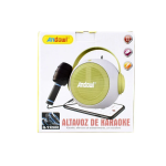 Φορητό Ηχείο Karaoke 5W με 1 Μικρόφωνο Andowl Q-YX500 – Λευκό, Πράσινο