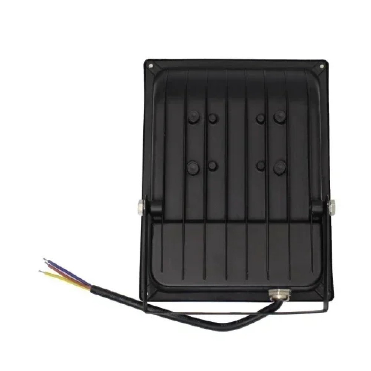 LED Αδιάβροχος Προβολέας dimmable 20W 220V RGB 1800LM IP66 με τηλεχειριστήριο μαύρος OEM
