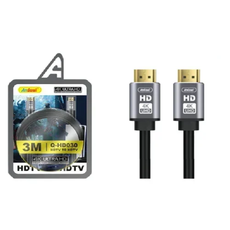 Καλώδιο 3m HDMI σε HDMI 4K Andowl Q-HD030