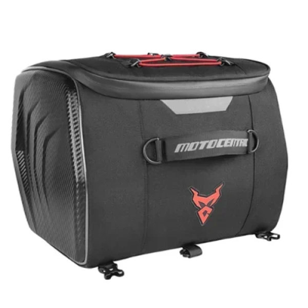 Πολυλειτουργική Αδιάβροχη Τσάντα - Σάκος Μοτοσυκλέτας 30L Moto Centric Μαύρο-Κόκκινο