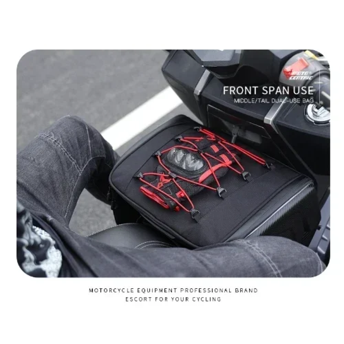 Πολυλειτουργική Αδιάβροχη Τσάντα - Σάκος Μοτοσυκλέτας 30L Moto Centric