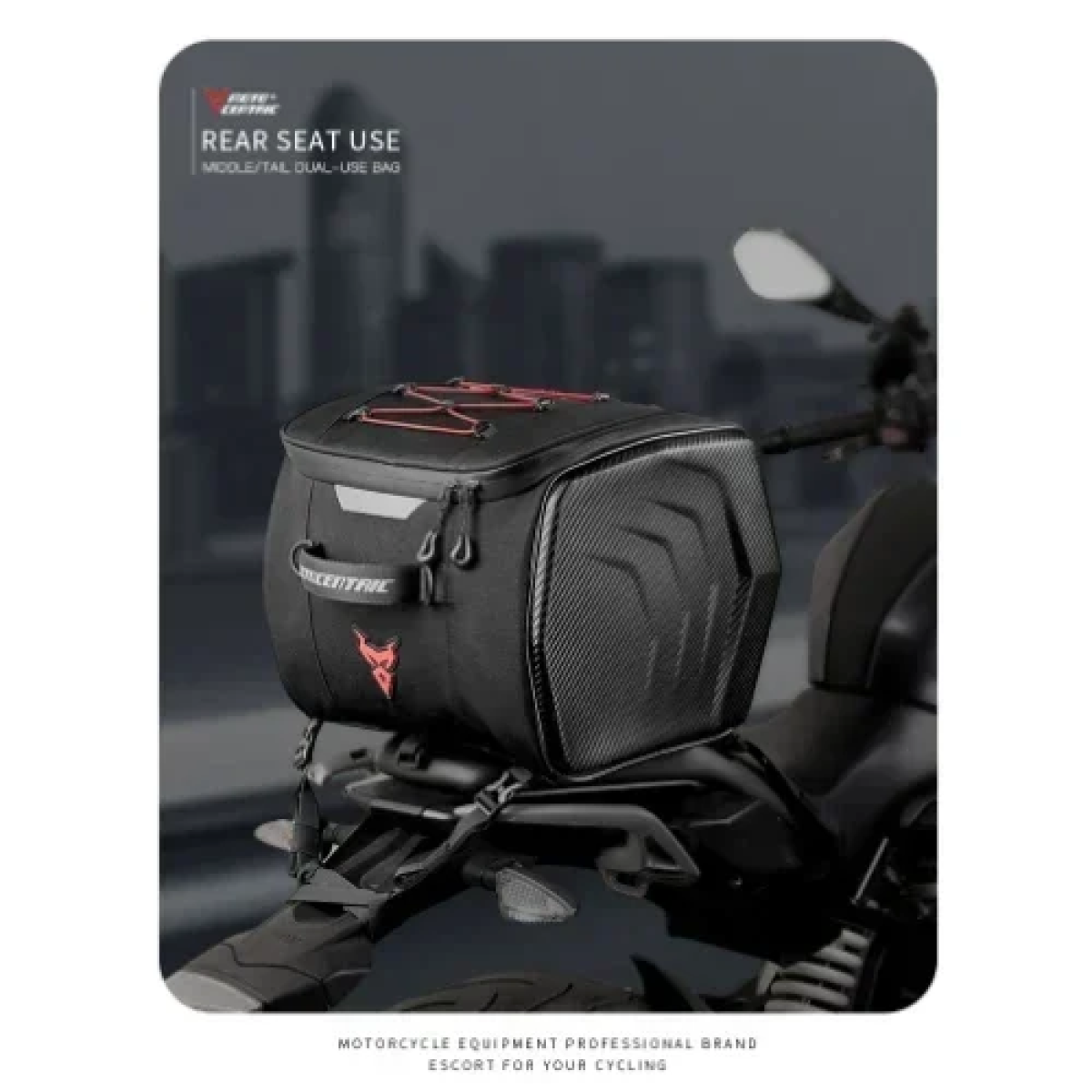 Πολυλειτουργική Αδιάβροχη Τσάντα - Σάκος Μοτοσυκλέτας 30L Moto Centric