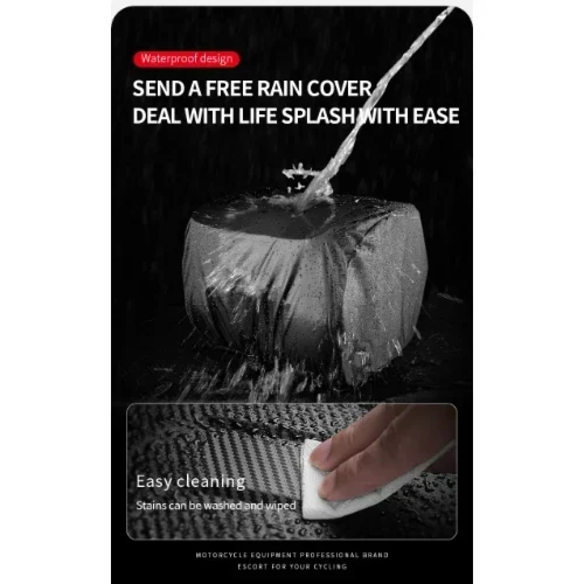 Πολυλειτουργική Αδιάβροχη Τσάντα - Σάκος Μοτοσυκλέτας 30L Moto Centric