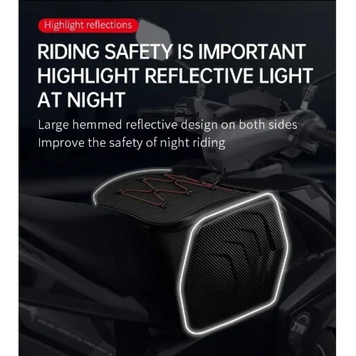 Πολυλειτουργική Αδιάβροχη Τσάντα - Σάκος Μοτοσυκλέτας 30L Moto Centric