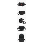 Τσαντάκι Αδιάβροχο για Τιμόνι Μοτοσυκλέτας Moto Centric 11-MC-0131 Μαύρο-Κόκκινο