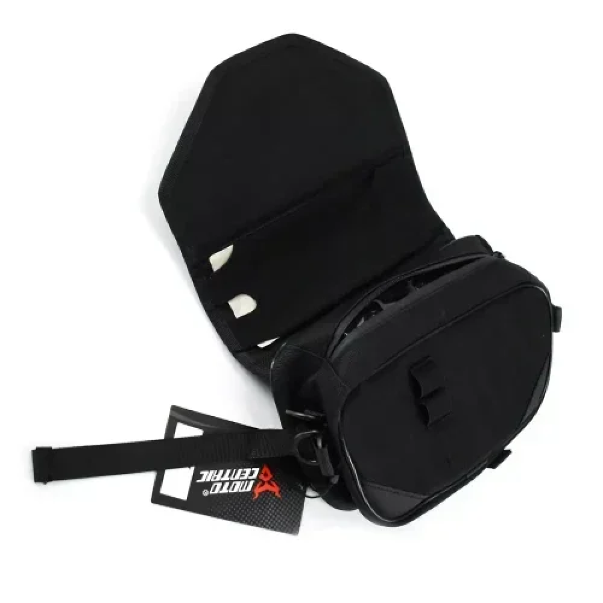 Τσαντάκι Αδιάβροχο για Τιμόνι Μοτοσυκλέτας Moto Centric 11-MC-0131 Μαύρο-Κόκκινο