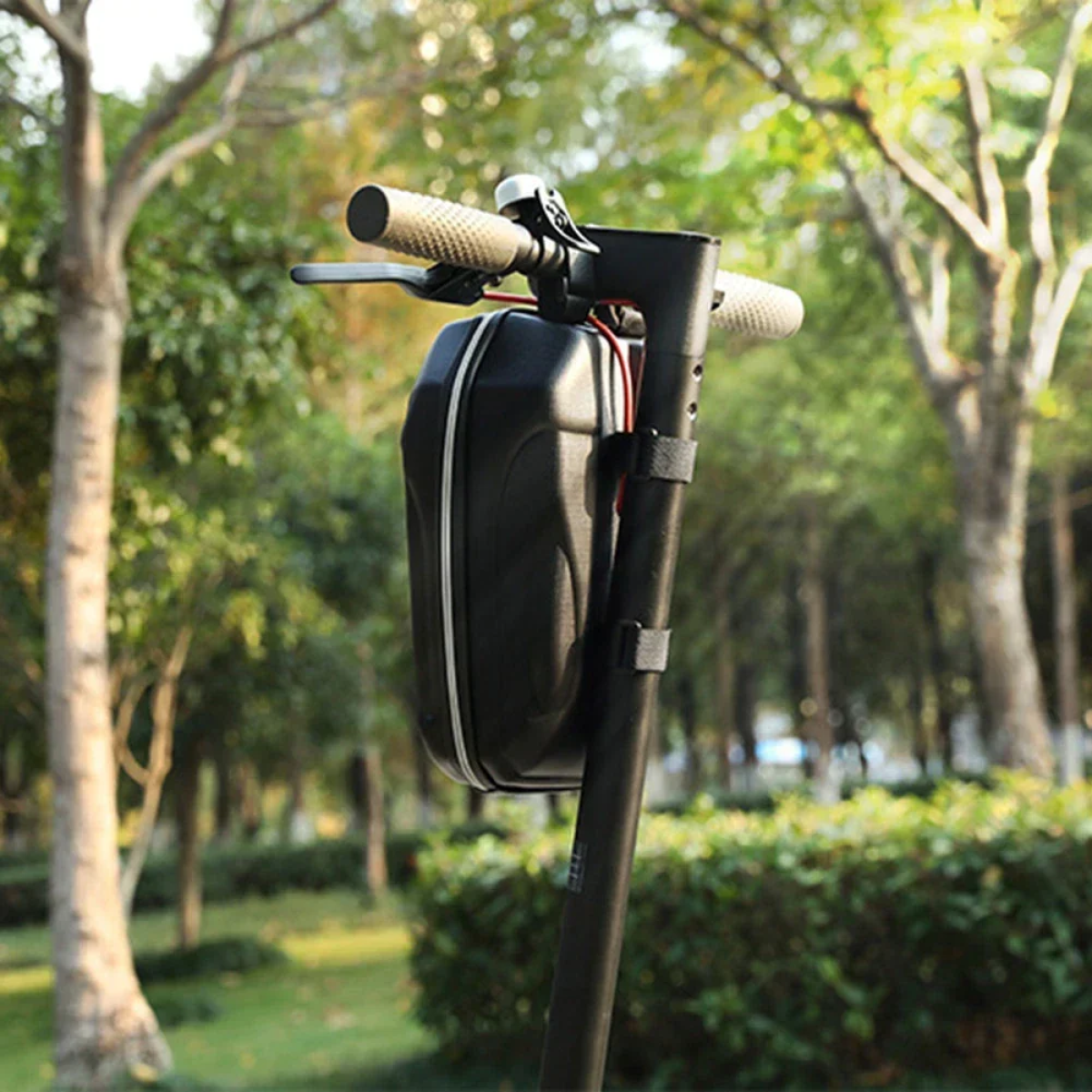 Αδιάβροχο Τσαντάκι Τιμονιού για Πατίνι 5L Μαύρο – Waterproof Electric Scooter Bag M7 EVA OEM