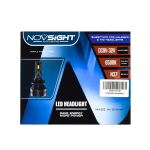 NovSight Λάμπες LED H7 12V/24V 120W 22000LM 6500K IP68 A500 N37 2 X 60W