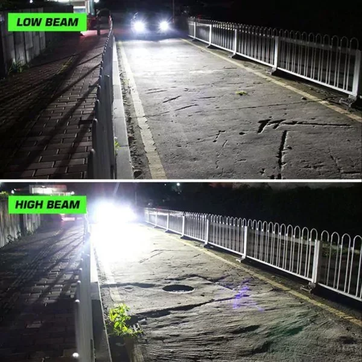 NovSight Λάμπες LED H7 12V/24V 120W 22000LM 6500K IP68 A500 N37 2 X 60W