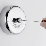 Ανασυρόμενο Σχοινί 2.8m για Άπλωμα Ρούχων Jiageng JG1112 – Ασημί