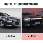 Λωρίδα LED για Καπό Αυτοκινήτου με Κόκκινο Φωτισμό Andowl Q-D303