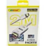 Καλώδιο Mini DisplayPort to HDMI Cable Andowl Q-HD20 2m Άσπρο