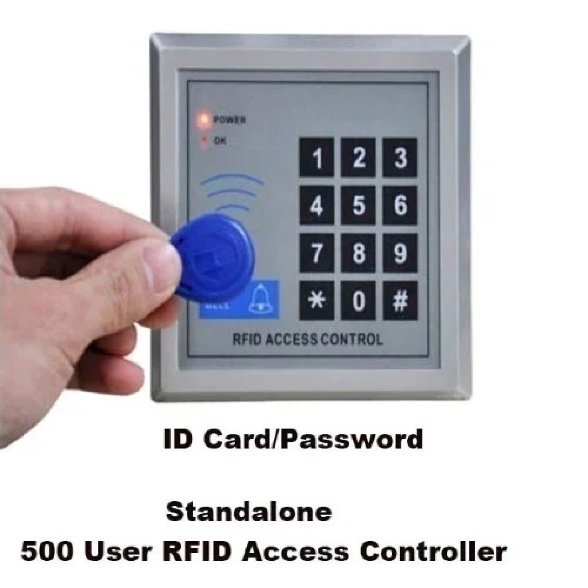 Κιτ Συστήματος Ελέγχου Πρόσβασης Κάρτας RFID Proximity Με Ηλεκτρική Μαγνητική Κλειδαριά 180kg Andowl Q-MJ006