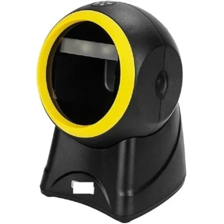 Επαγγελματικός Επιτραπέζιος Σαρωτής QR/Barcode Andowl Q-SM6 – Μαύρο/Kίτρινο