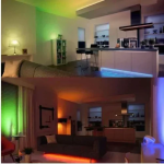 Αδιάβροχη Αυτοκόλλητη SMART Ταινία Wi-Fi LED Rixme 5050RGB 5m
