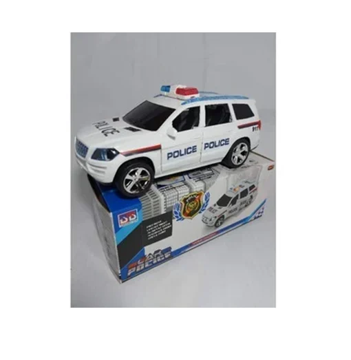 Αυτοκίνητο αστυνομίας για ηλικία 3+ Car Police λευκό
