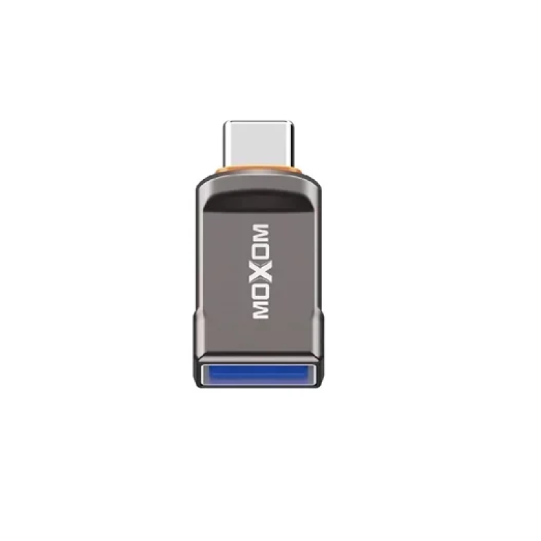 Αντάπτορας Type-C to USB OTG Moxom LX-AX803 ασημί