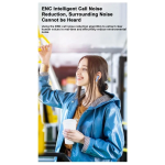 Ασύρματα ακουστικά Bluetooth AWEI T86 ENC Μωβ