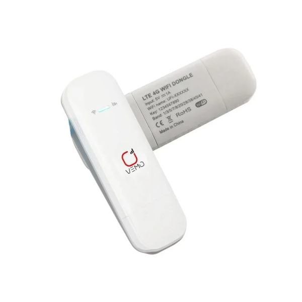 Ασύρματο Φορητό USB 4G LTE Hotspot Ρούτερ Micro SIM - Wi-Fi Τσέπης με Μέγιστη Ταχύτητα 150Mbps MF89U Λευκό