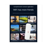Ασύρματο Φορητό USB 4G LTE Hotspot Ρούτερ Micro SIM - Wi-Fi Τσέπης με Μέγιστη Ταχύτητα 150Mbps MF89U Λευκό