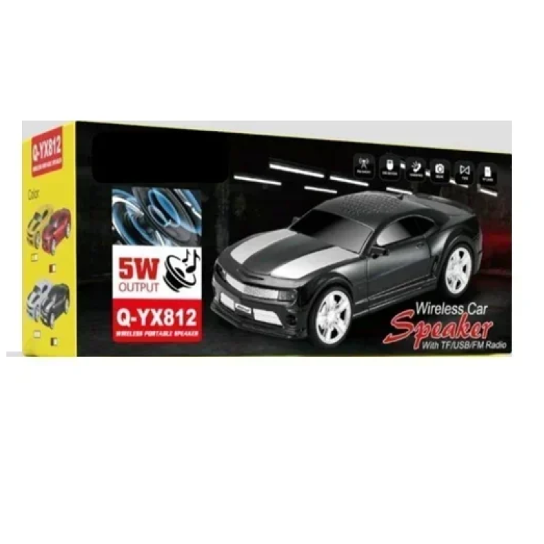Ασύρματο ηχείο αυτοκίνητο 5W Wireless Car Speaker Andowl Q-YX812 μαύρο