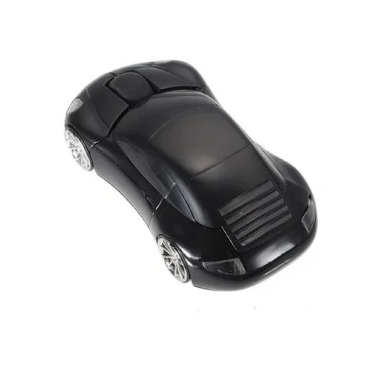 Ασύρματο ποντίκι υπολογιστή USB σε σχήμα αυτοκινήτου - μαύρο