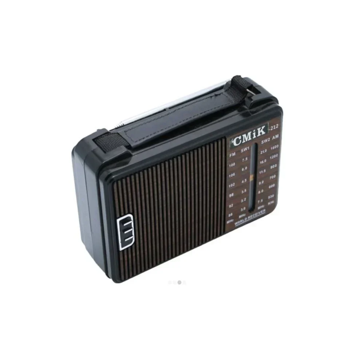 Cmik MK-212 Φορητό Ραδιόφωνο Ρεύματος / Μπαταρίας Μαύρο