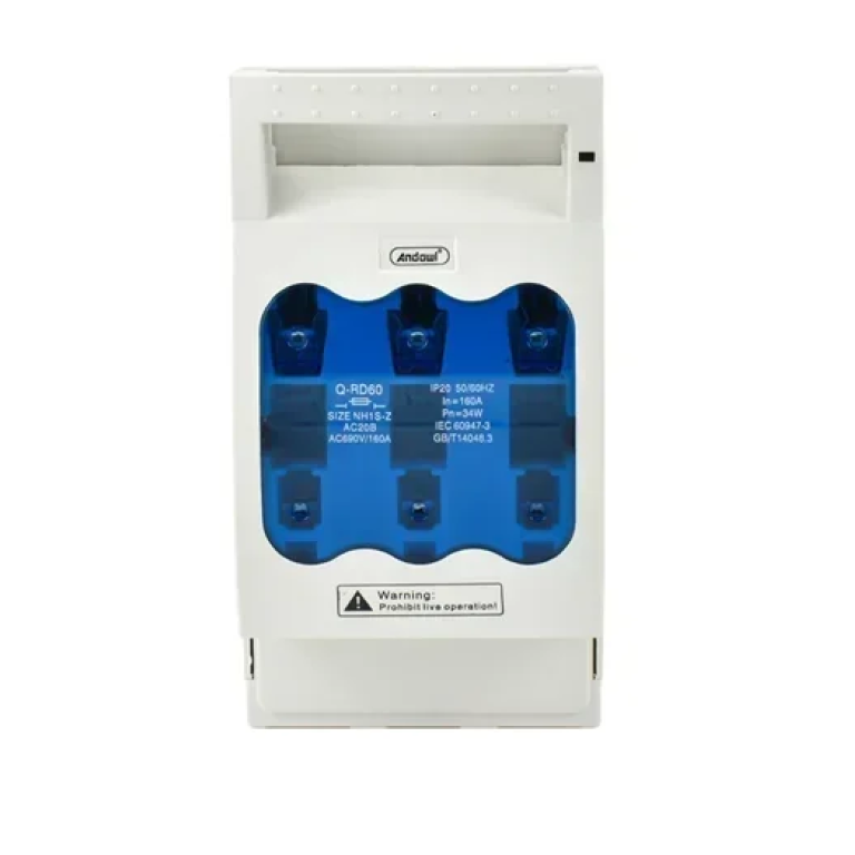 Διακόπτης απομόνωσης κυκλώματος 160A 690V Andowl Q-RD60 – λευκό