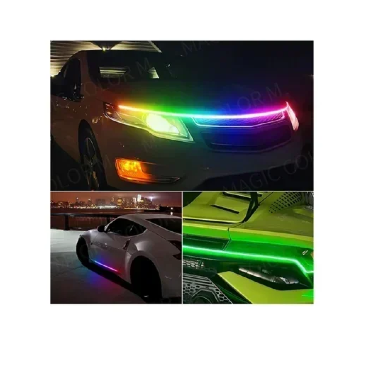 Διακοσμητική LED RGB ταινία 1.8μ για το αυτοκίνητο 12V Andowl Q-D304 - Image 2