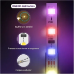 Διακοσμητική ταινία LED RGB με τηλεχειριστήριο 55-65'' SP043-TV - Image 2