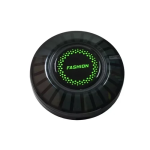 Διακοσμητικό φωνητικό ρυθμικό RGB LED 5W με υποδοχή αρωματικού & εφαρμογή Bluetooth OEM F2 – μαύρο - Image 3